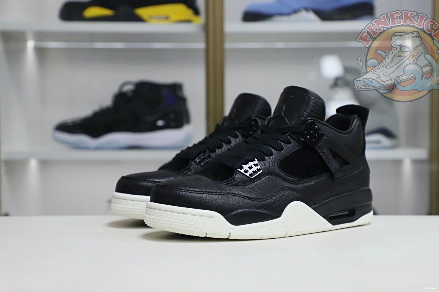 Air retro black 4 ponyhair Jordan Jordan 0810